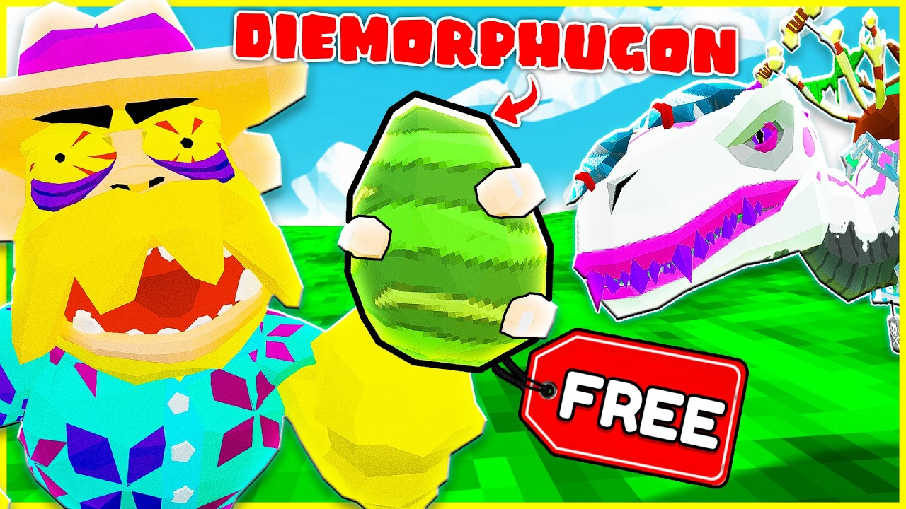How To Get The NEW DIEMORPHUGON EGG For FREE In UG VR NEW UPDATE!