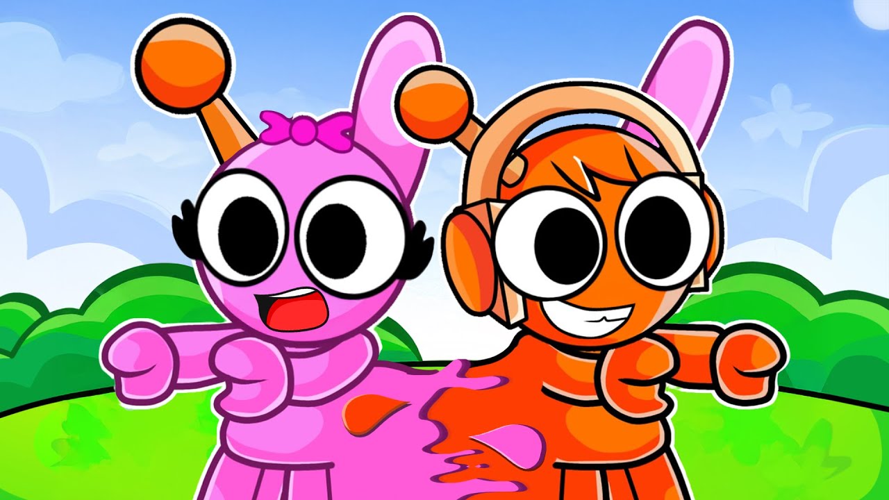 ¡Oren y Pinki se FUSIONAN en Roblox! (Sprunki)