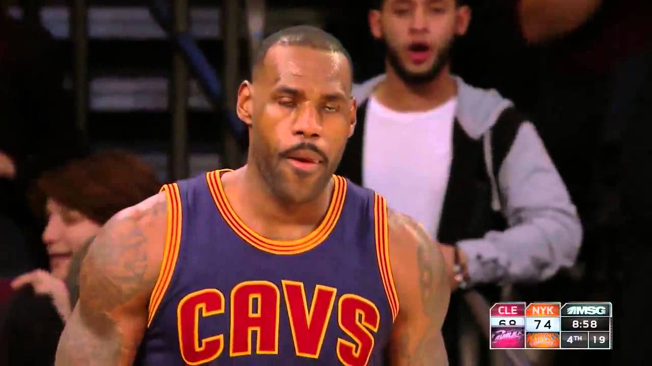LeBron James vs New York Knicks 13.11.2015 (31Pts)