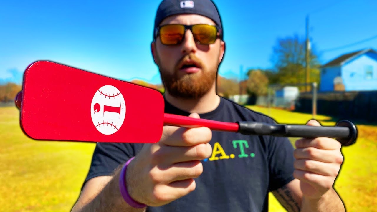The UGLIEST Baseball Bat Ever! IRL Baseball Challenge