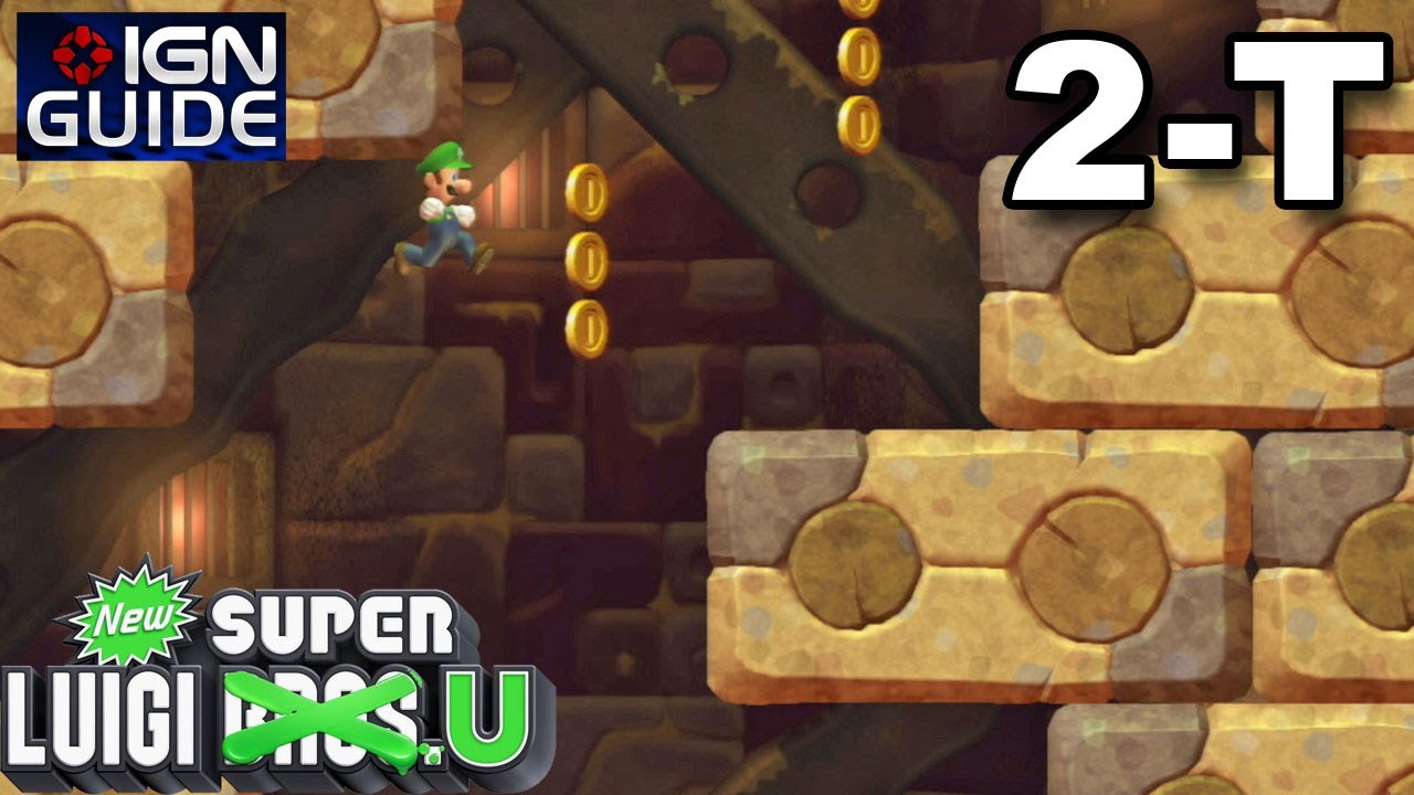 New Super Luigi U 3 Star Coin Walkthrough - Layer-Cake Desert-Tower: Wind-Up Tower
