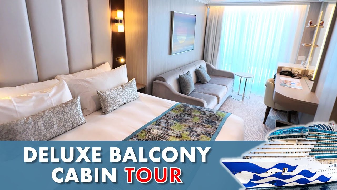 Sun Princess: Deluxe Balcony Cabin Tour & Tips (10636 Cat DD)