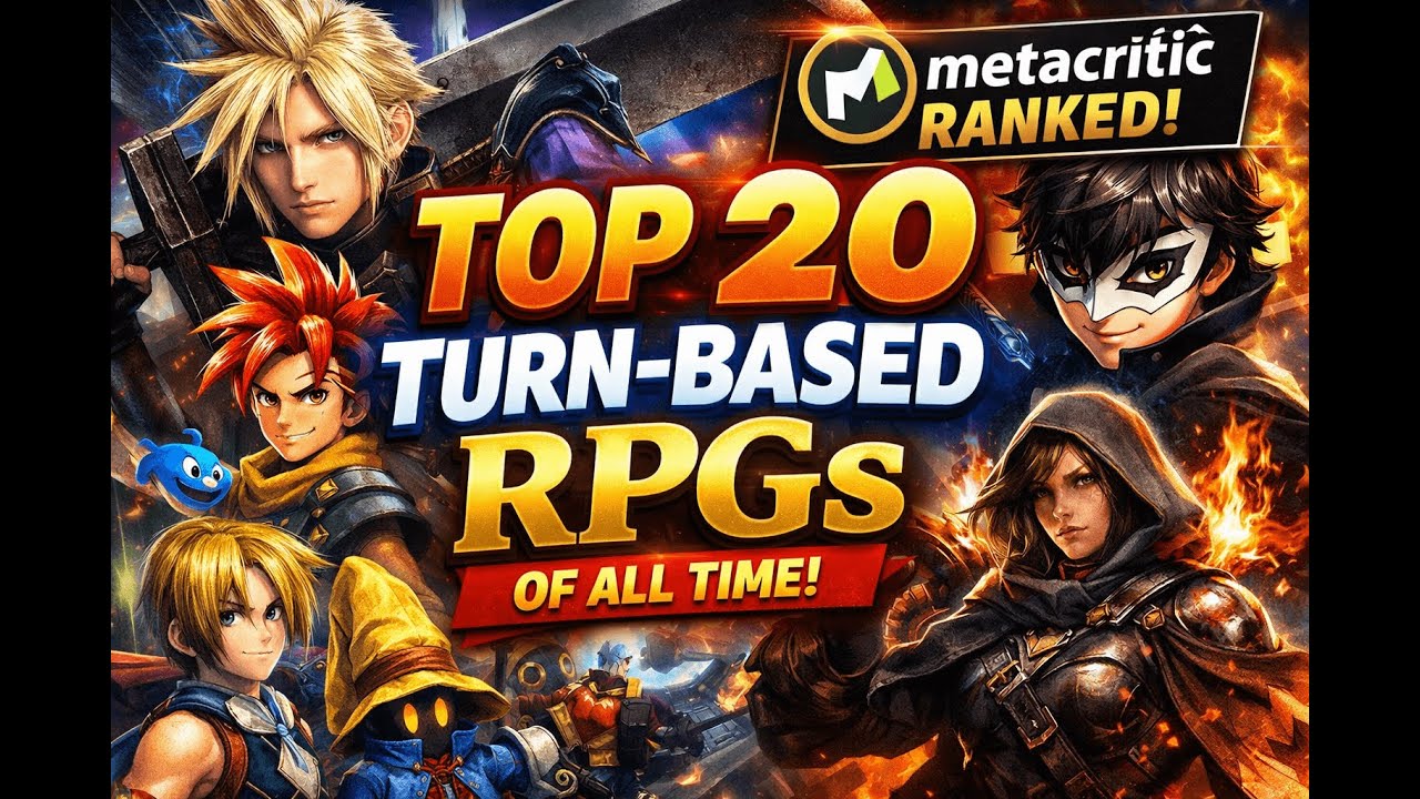 Top 20 best metascore turn-based RPG games of all time
