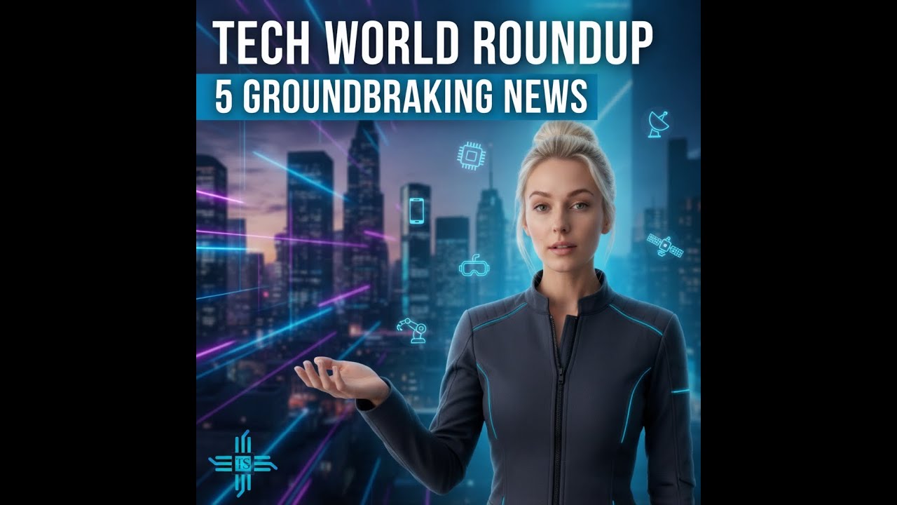 🌍✨ Tech World Roundup: 5 Groundbreaking News 🚀💡