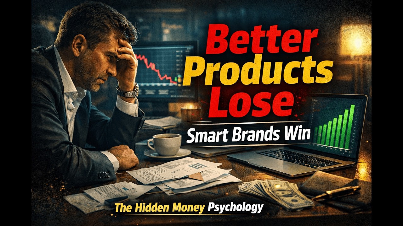 Why Better Products Lose (And Smart Brands Win) #marketinggrowth  #entrepreneurtips #moneymindset