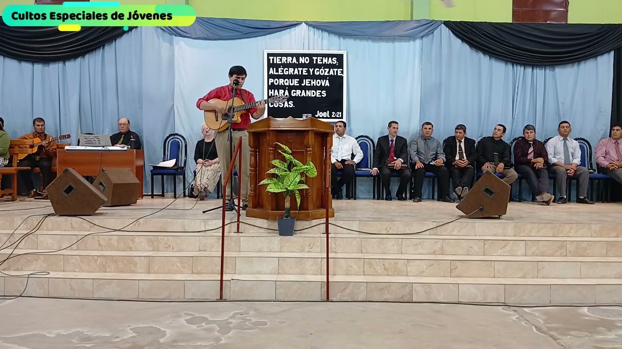 Hno Samuel - ICCE - ICCE - B° S. Antonio (Charata Chaco) - Culto especial de Jovenes🎶
