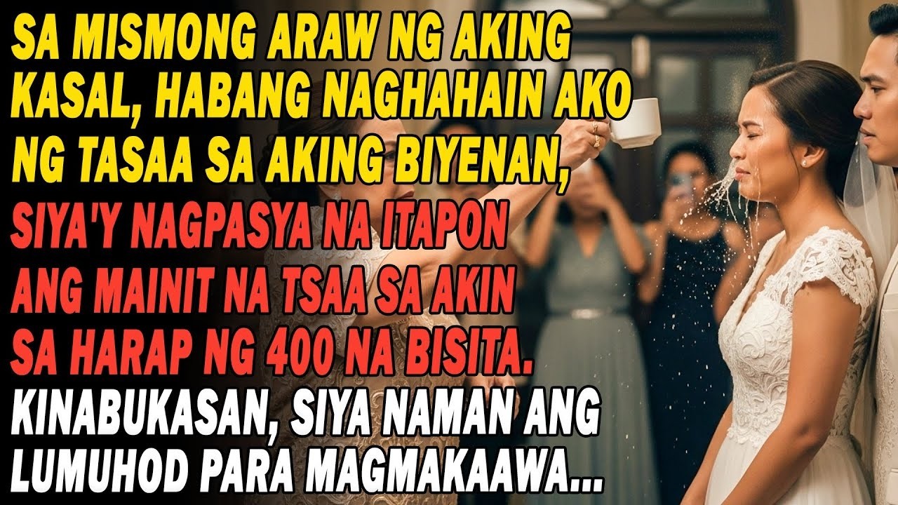 Pag-abot Ko Ng Tsaa Sa Kasal, Sinadya Ng Biyenan Kong Ibuhos Ang Napakainit Na Tsaa Sa Akin.