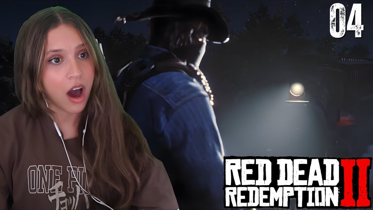 Midnight Train Robbery | My FIRST Red Dead Redemption 2 Playthrough | Part 4