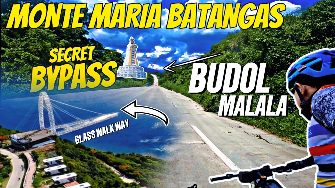 MONTE MARIA SHRINE BATANGAS !! NABUDOL KAMI SA BYPASS !! BIKE RIDE 2024