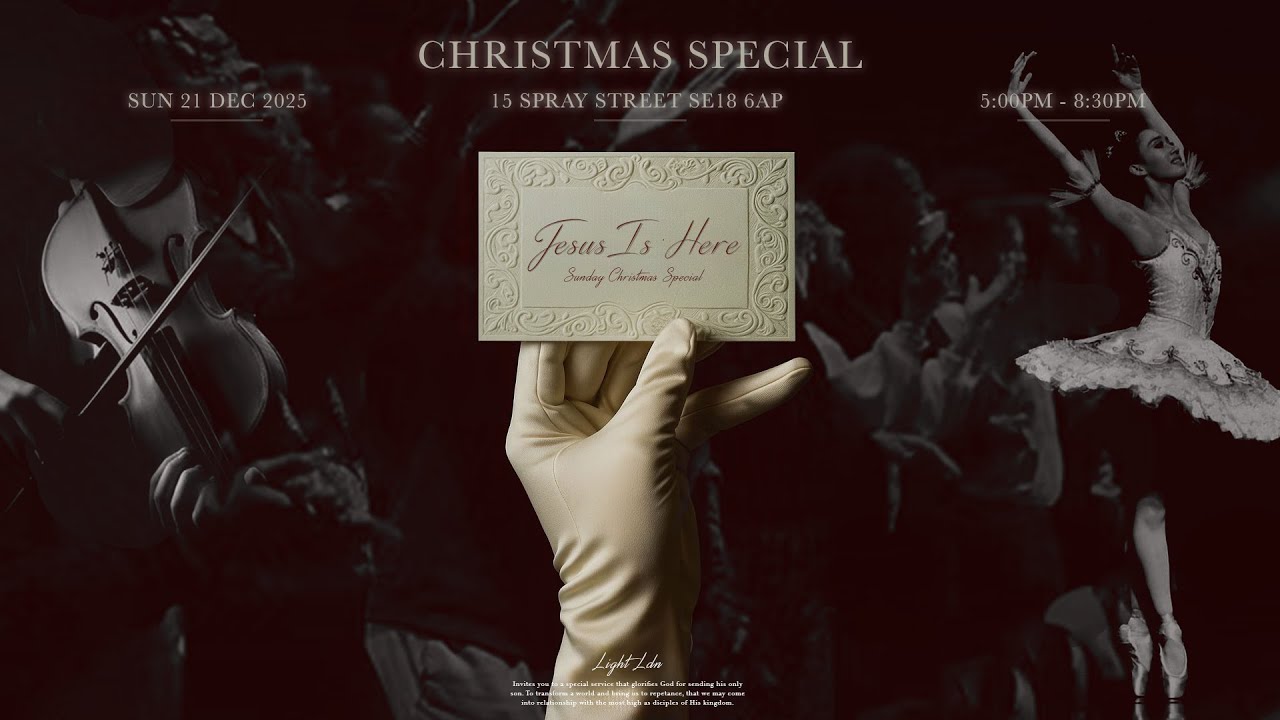 CHRISTMAS SPECIAL SERVICE | JESUS IS HERE