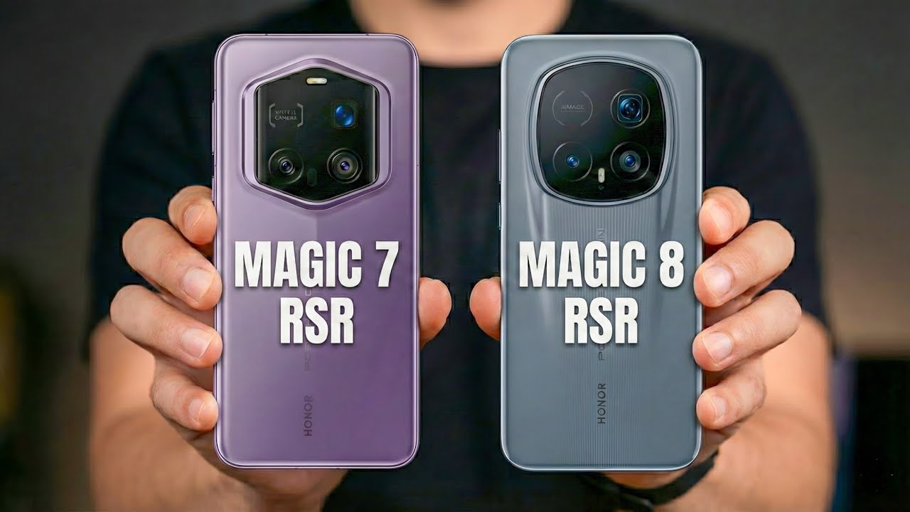 Honor Magic 7 RSR 5G Vs Honor Magic 8 RSR 5G