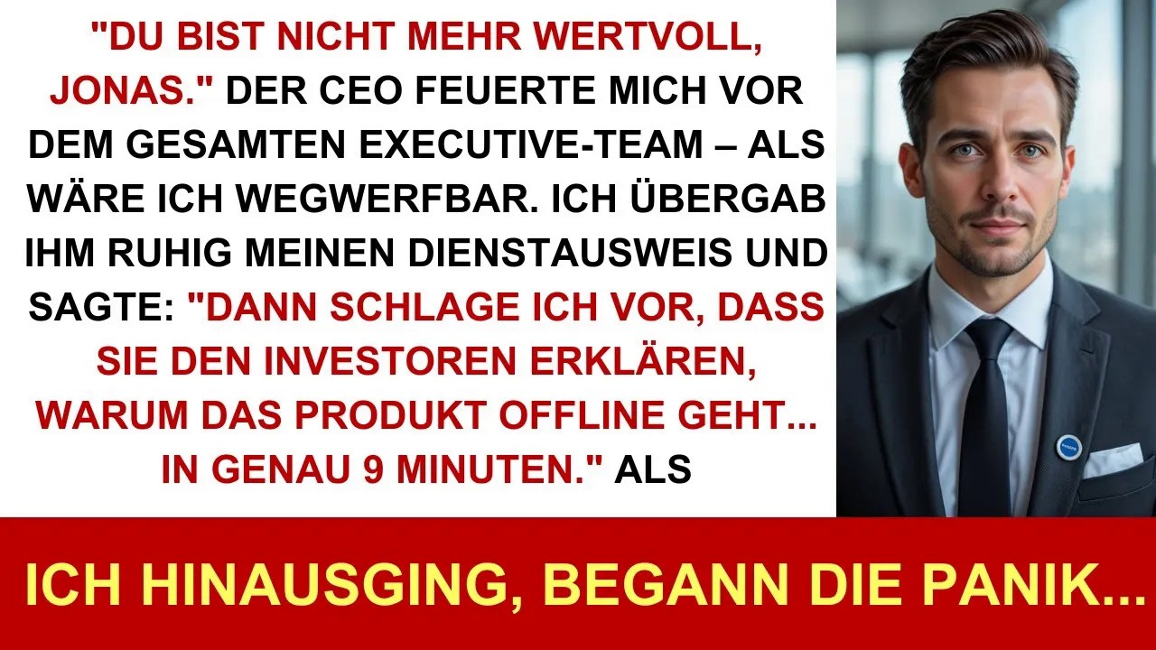 Ich wurde vor allen gefeuert — also fror ich ihr System ein und sah ihr Imperium  kollabieren