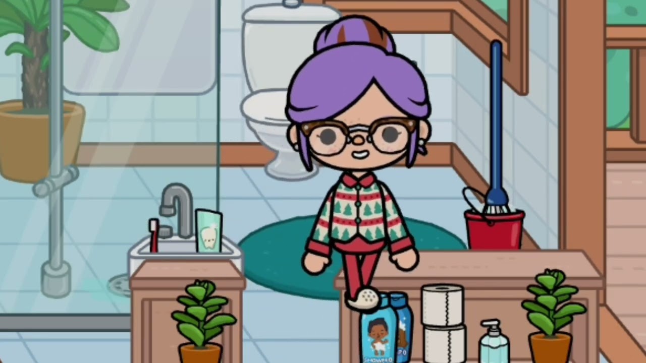Как проходит моё утро. Toca Life world 