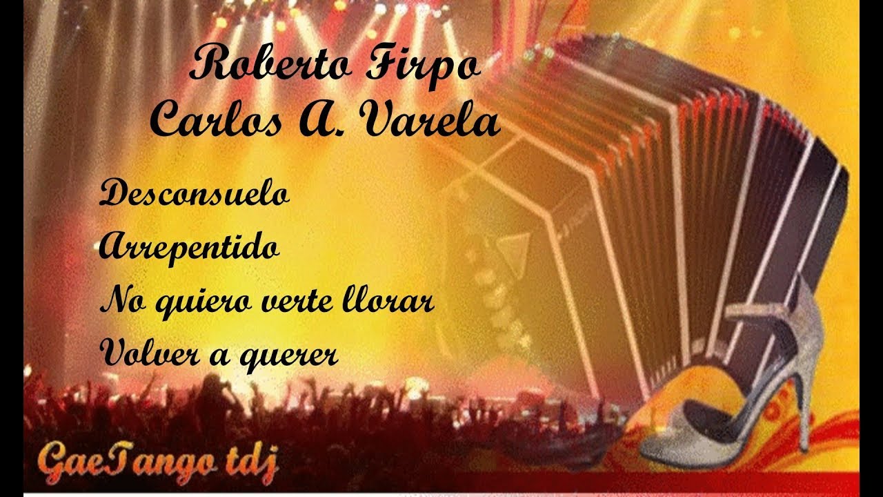 Tanda di tango  Roberto Firpo  Carlos A  Varela  1936 38