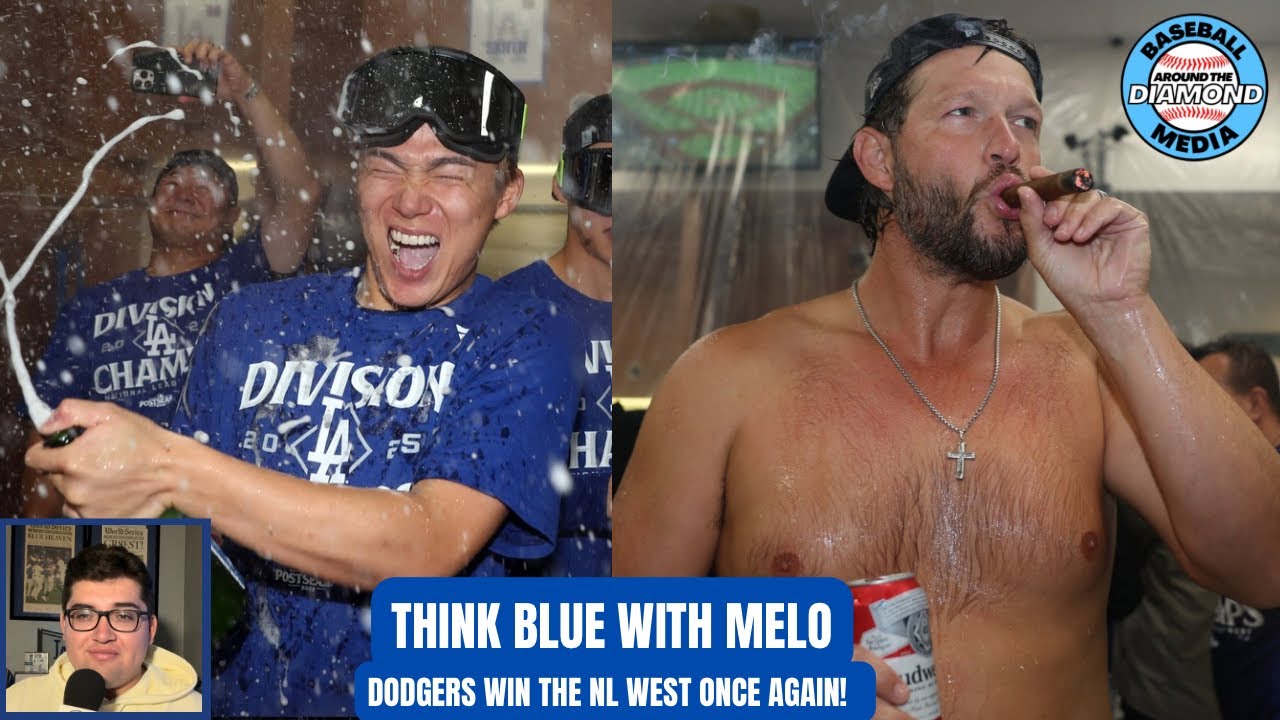 THINK BLUE WITH MELO|| DODGERS WIN THE NL WEST ONCE AGAIN! 