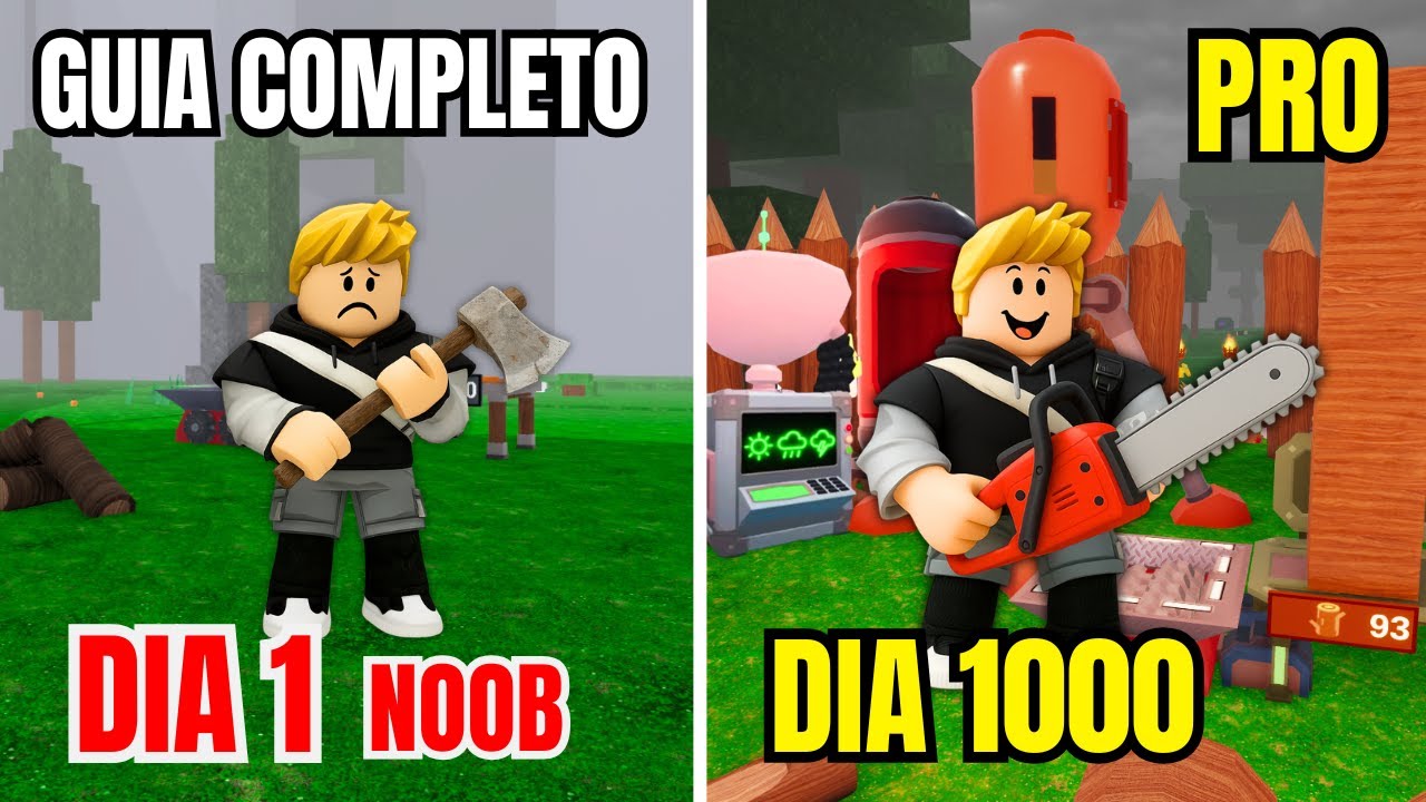 COMO DEIXAR DE SER NOOB e VIRAR EXPERT no 99 Noites na Floresta!