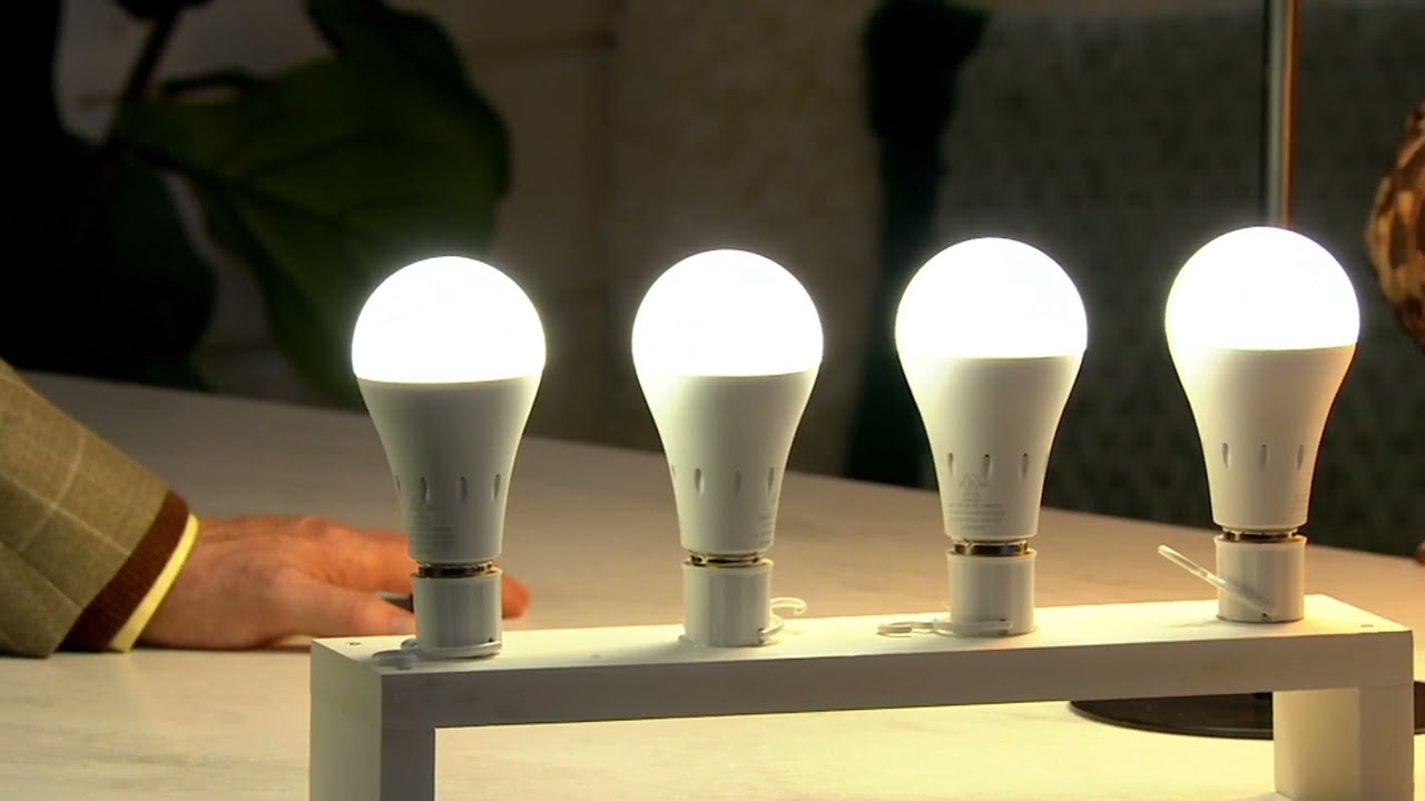 BrightLiving S/8 LED Multi Socket Capable Battery Backup Light Bulbs on QVC