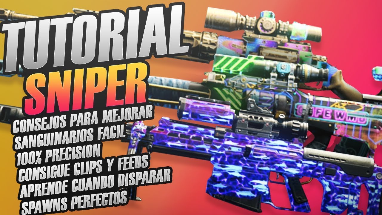 DOMINA ESTOS CONSEJOS PARA SER EL MEJOR SNIPER EN BLACK OPS 4 - TUTORIAL SNIPER - SANGUINARIOS FACIL