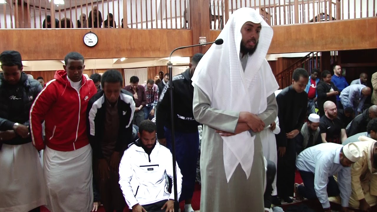 Prayer Maghrib  Mosque  Finsbury Park London Sh Yahya Raaby