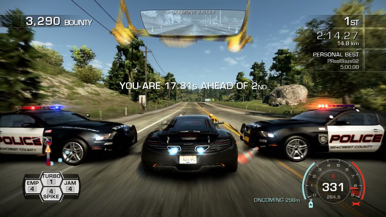 NFS Hot Pursuit (2010) | Double Jeopardy - 4:56.60 | Hot Pursuit Race