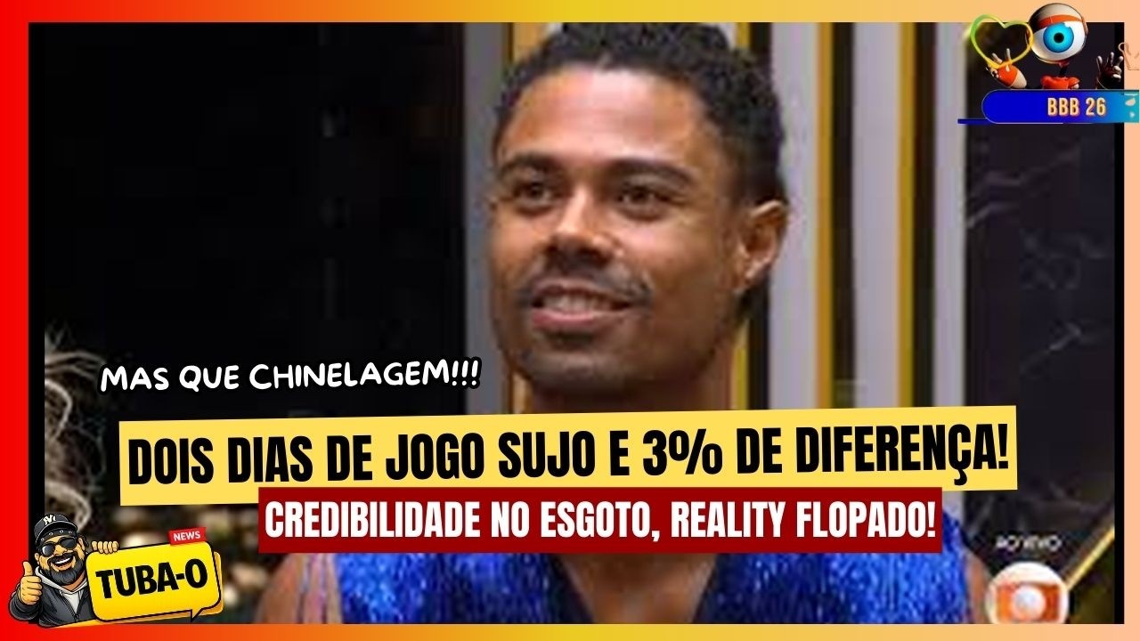 BBB 26 - PARABÉNS GLOBO! A MANIPULAÇÃO FUNCIONOU...