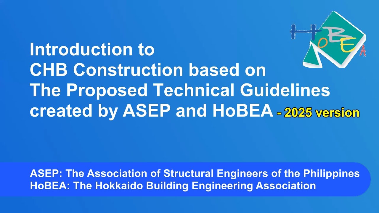 Introduction to CHB Construction based on The Proposed Technical Guidelines  - 2025 version