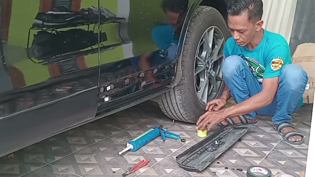 Repair pelindung pintu mobil Honda CRV 