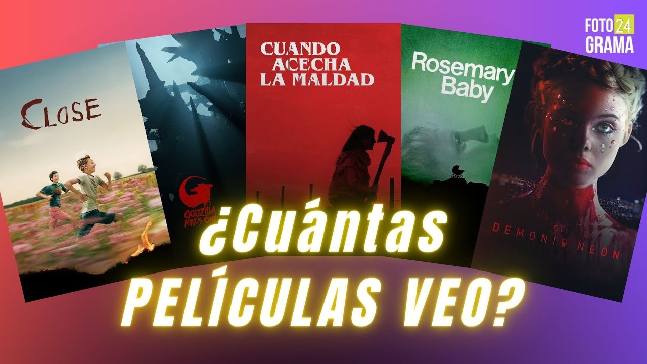 ¿Cuántas  PELÍCULAS veo a la SEMANA? ¿Cómo aprendí sobre CINE EN CASA? | Fotograma 24 con David Arce