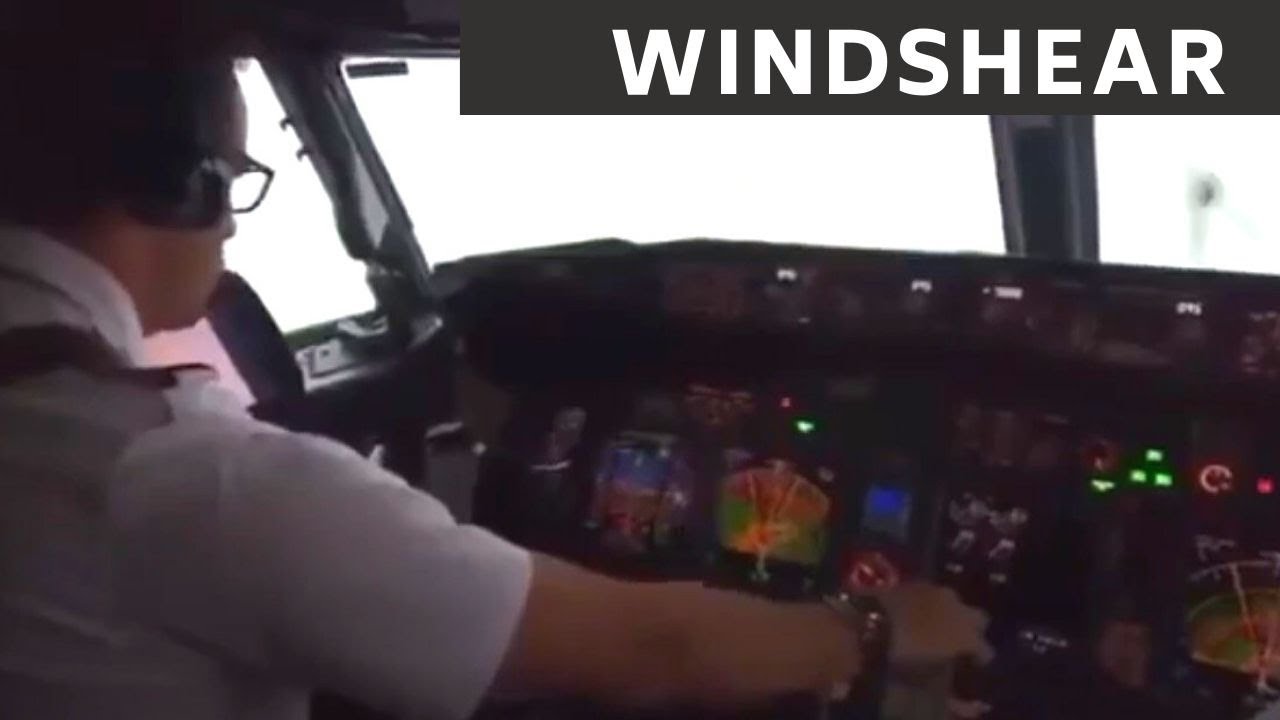 Windshear no avião da Gol