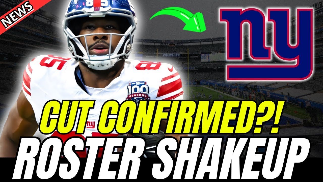 🚨😱 ROSTER SHAKEUP! Giants Facing Decision on Chris Manhertz! NEW YORK GIANTS NEWS TODAY