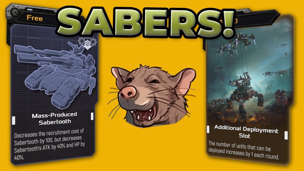 MASS PRODUCING all the SABERTOOTH