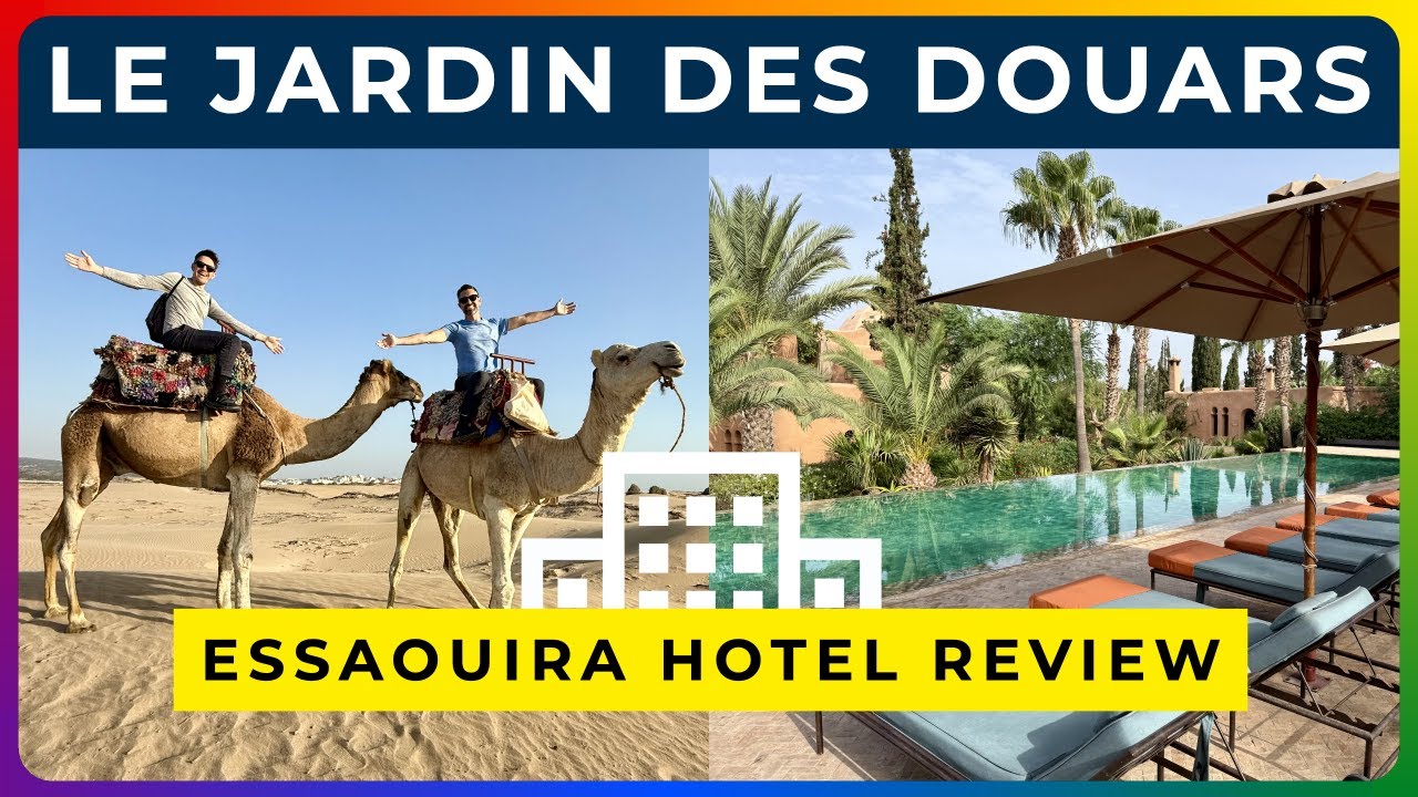 Лучший отель в Эс-Сувейре, Марокко? Полный тур по Le Jardin des Douars