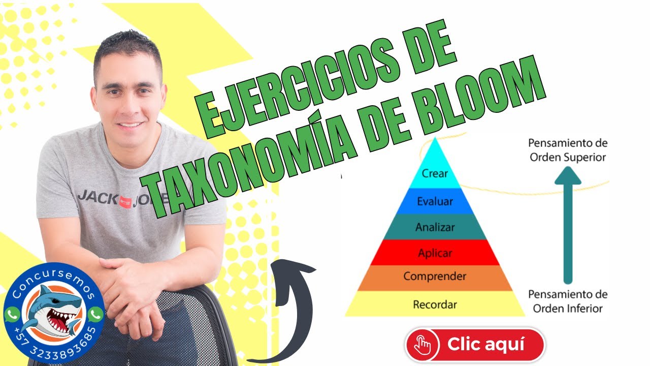 Ejercicios de Taxonomía de Bloom para los Concursos de méritos
