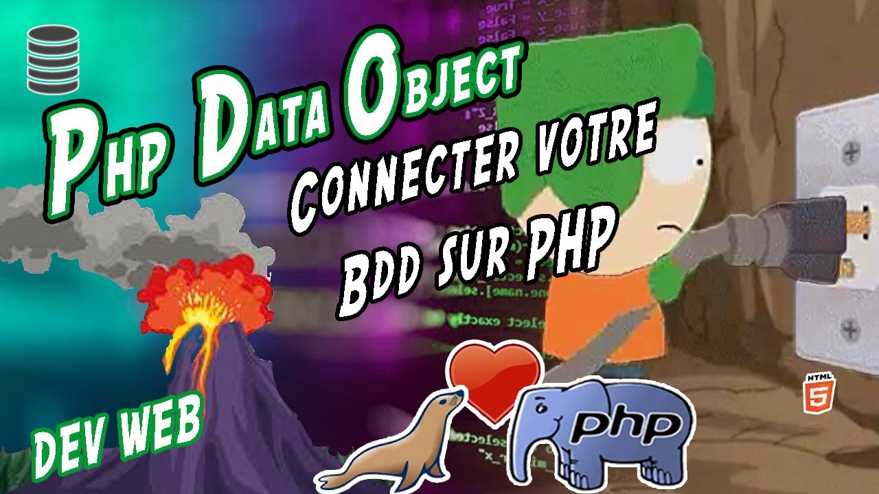 [25] PHP L'objet PDO Connecter sa base de données