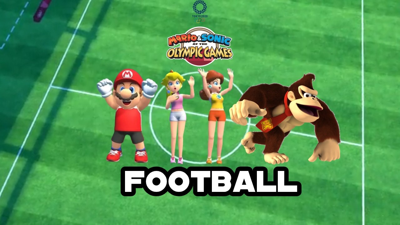 Mario & Sonic At The Tokyo 2020 Olympic Games Football # 84 (Team Mario)