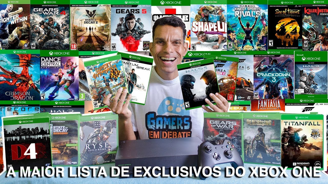 Especial Xbox Lista com Mais de 40 Jogos Exclusivos