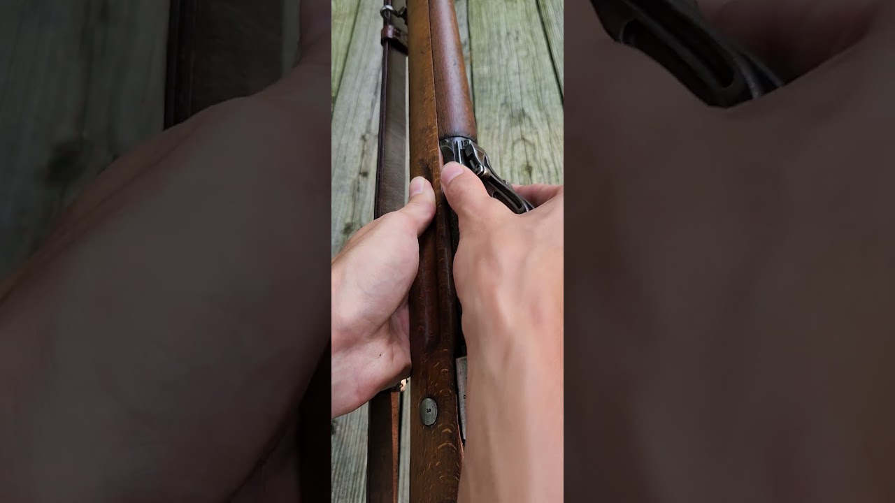 WW1 German Gewehr 98 Reload #history #ww1