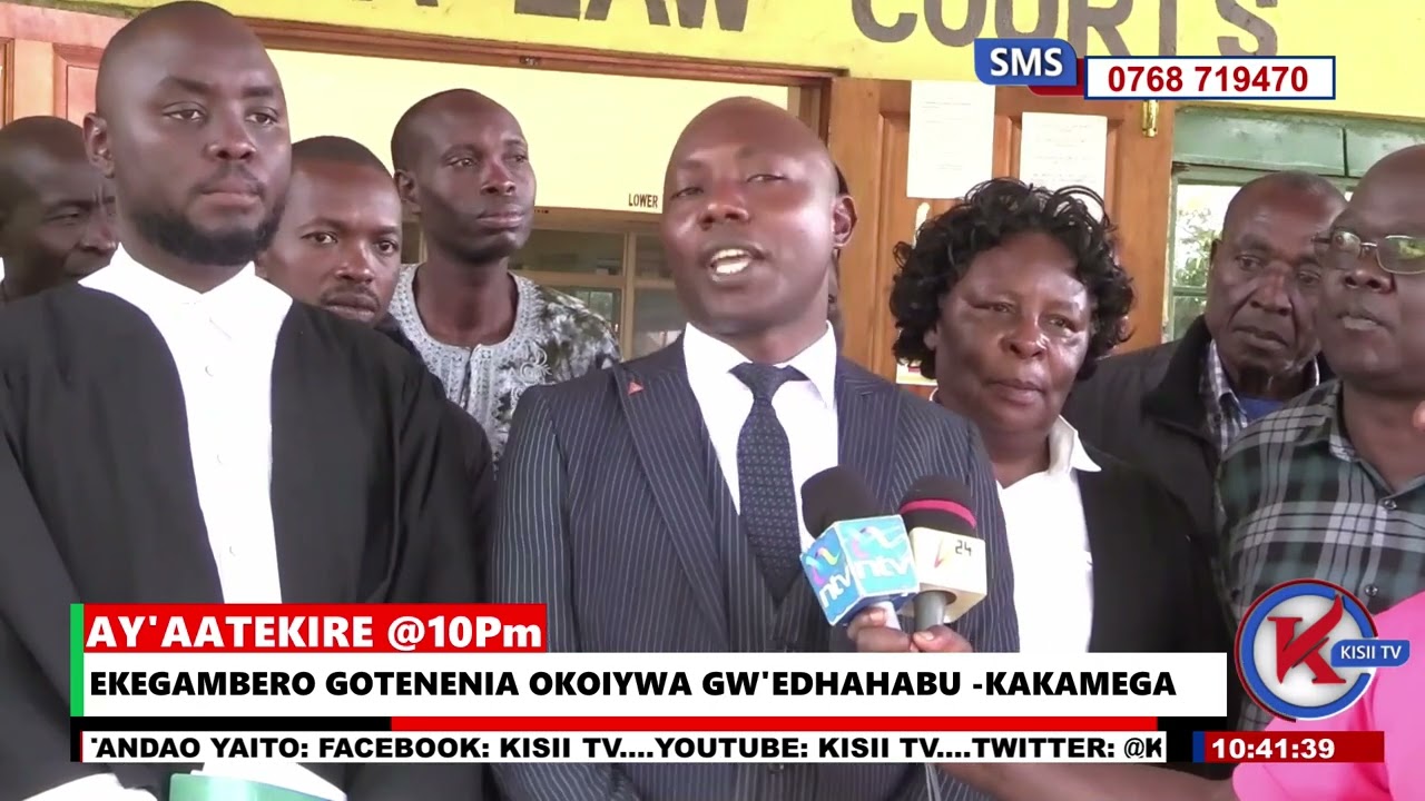 EKEGAMBERO GOTENENIA OKOIYWA GW'EDHAHABU -KAKAMEGA