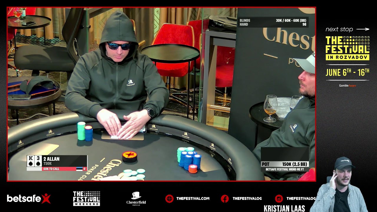 €250 Betsafe Festival WKND Main Event Final Day