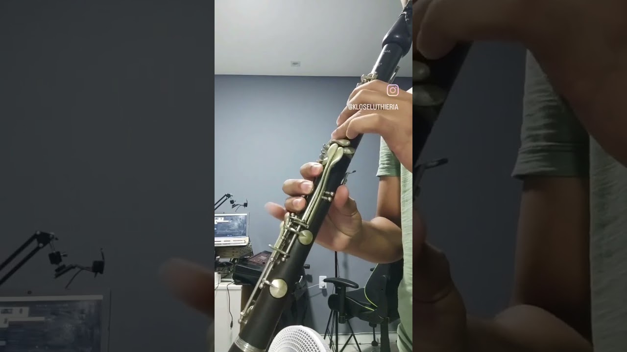 Sapatilhamento conclu&iacute;do ✅Clarineta Michael