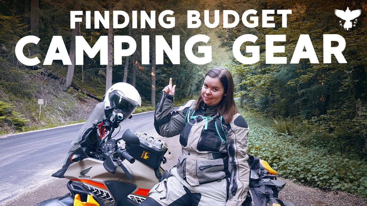 Motorcycle Camping Gear on a Budget