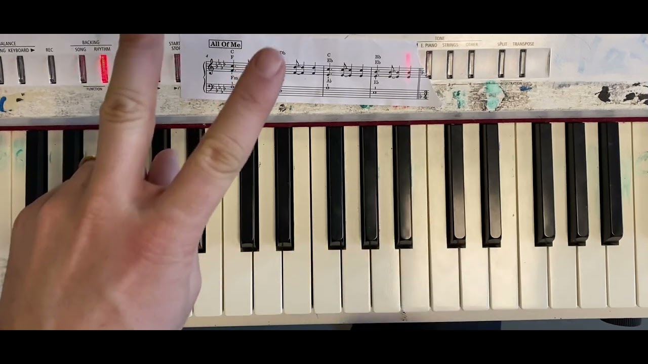 Magister Fredrik - All Of Me PIANO