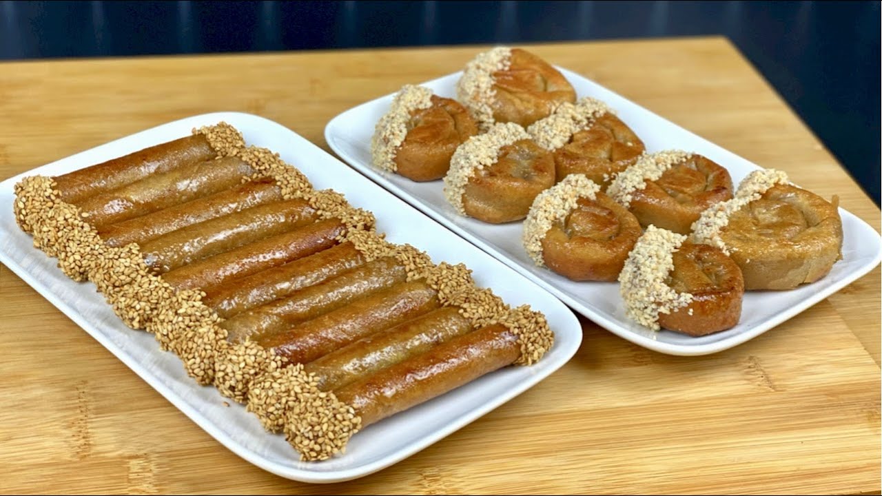 AVEC UNE SEULE PÂTE ET FARCE REALISEZ 2 SORTES/DES MHANCHA ET DES CIGARES/ RECETTE RAMADAN ET AID