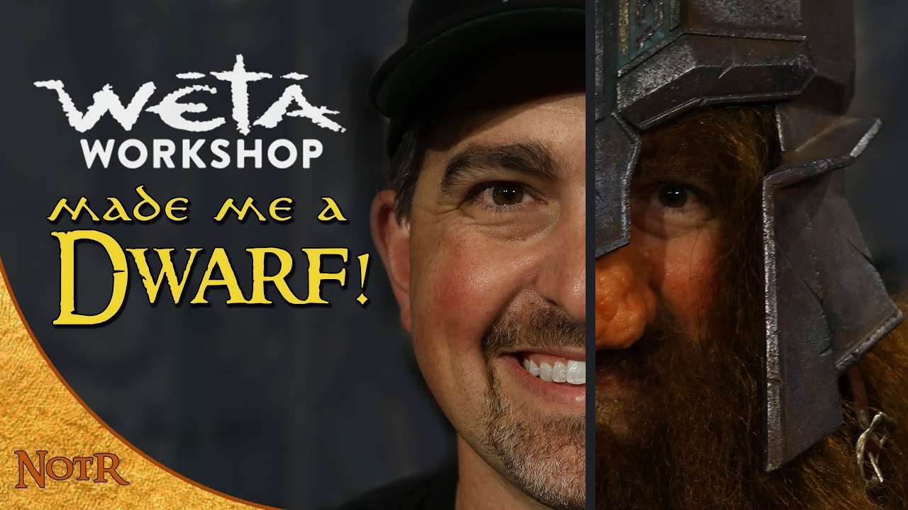 My Dwarf Transformation at Wētā Workshop!