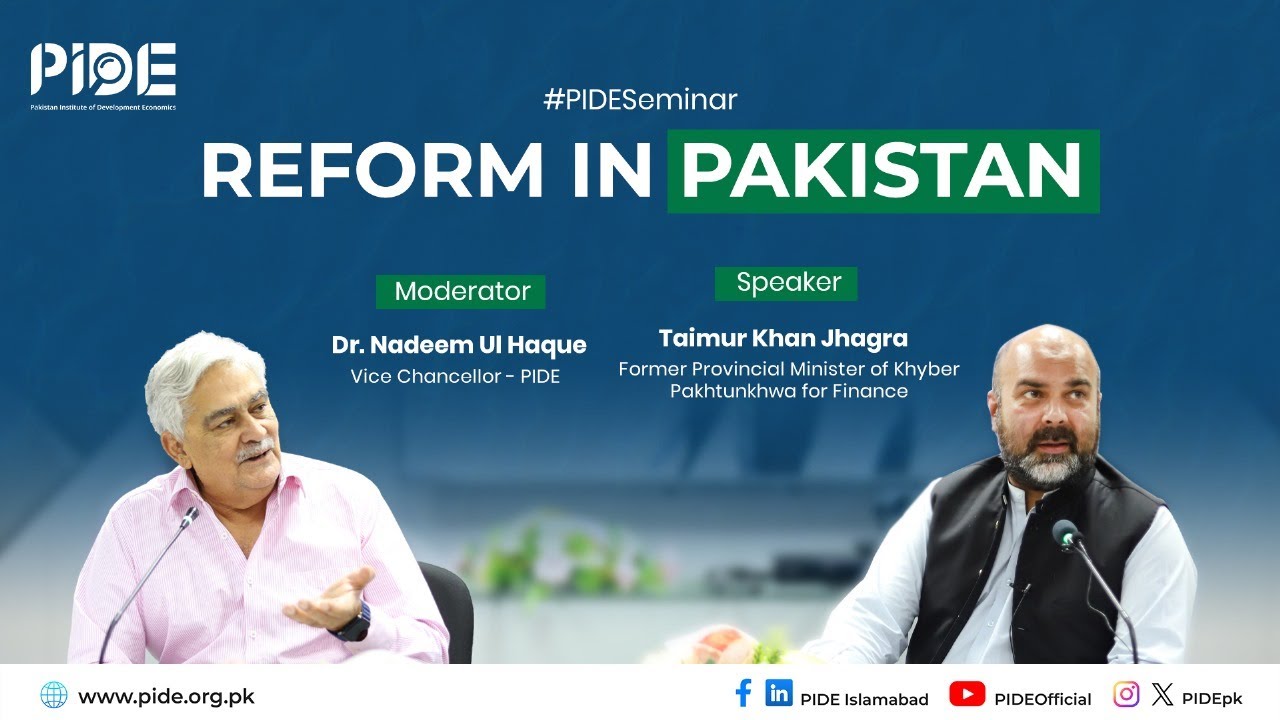 Reform in Pakistan: Decentralization, Democracy & Economic Growth