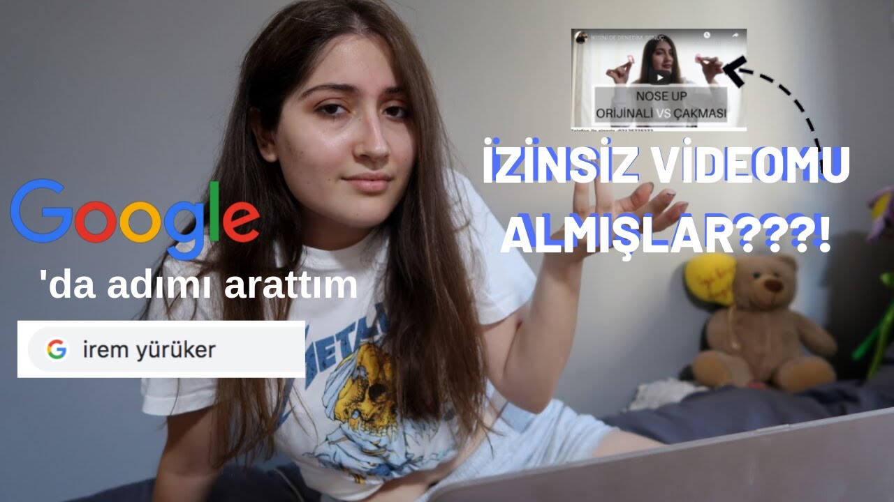 GOOGLE'da kendi adımı arattım... SİNİRLENDİM!😡| İrem Yürüker