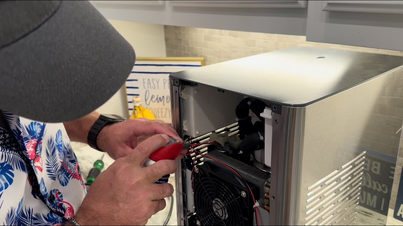 GE Profile Opal Sonic Ice Machine Squeak Repair..