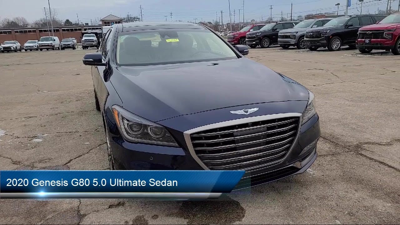 2020 Genesis G80 5.0 Ultimate Sedan Euclid  Willowick  Wickliffe  Willoughby  Cleveland