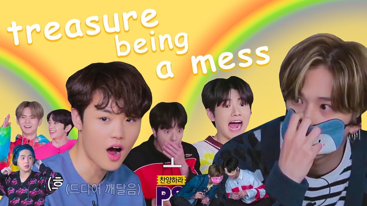 treasure being a mess for 8 minutes straight
