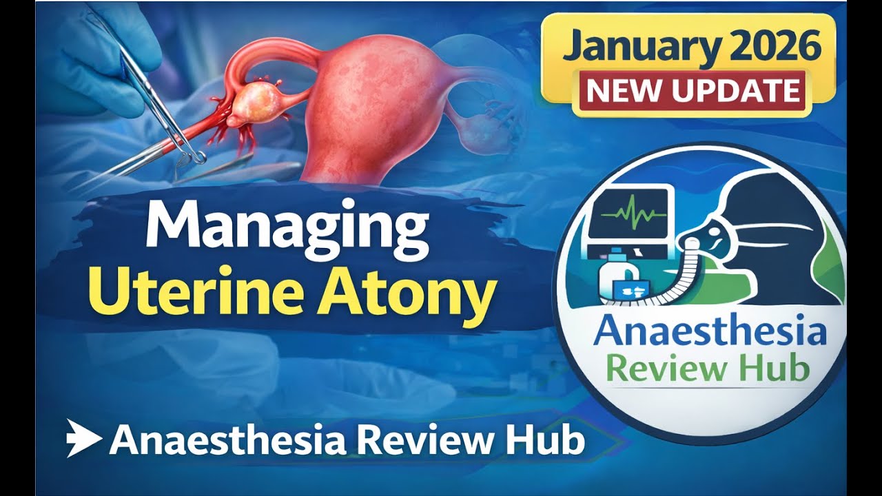 Managing Uterine Atony | January 2026 Update | Anaesthesia Review Hub